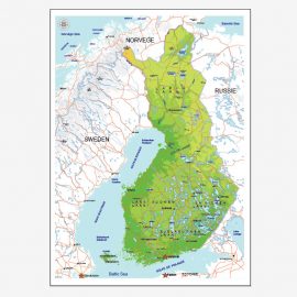 City map Helsinki Finland ai