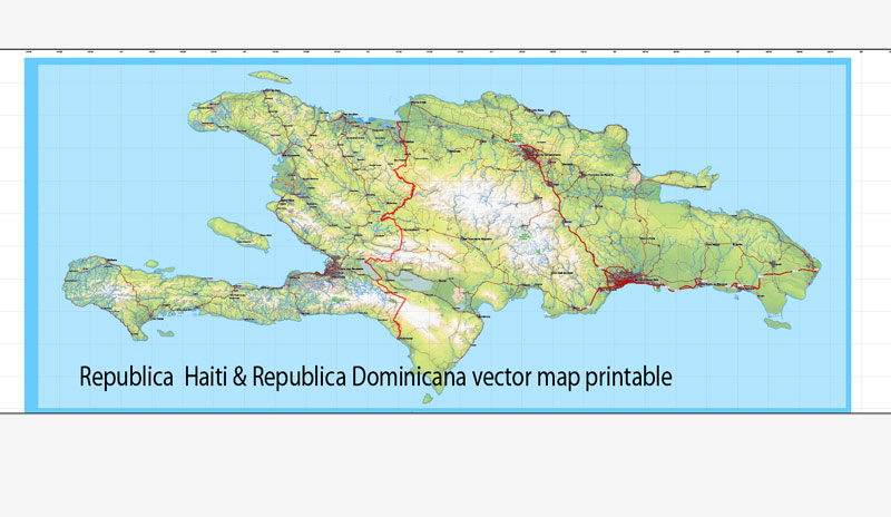 Pdf map Republica Dominicana Haiti CDR