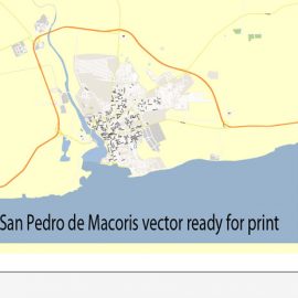 Pdf map San Pedro de Macoris