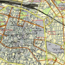 Pdf map Bologna Italy pdf