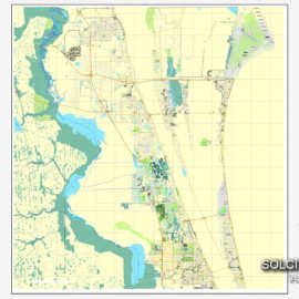 Pdf map Cape Canaveral Florida PDF