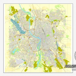 Pdf map Toulouse