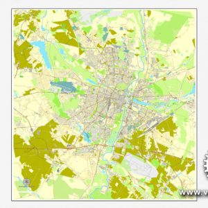 Pdf map Poznan Poland pdf