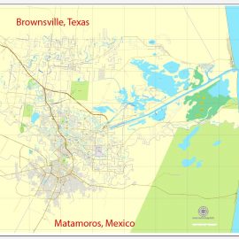 Urban plan Brownsville Harlingen Mcallen Texas PDF