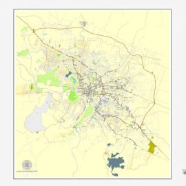 City map Santiago Moca Republica Dominicana PDF