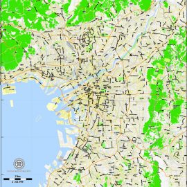 Pdf map Jakarta Grande Indonesia 13 AI