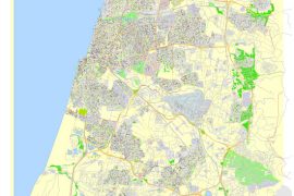 Urban plan Tel Aviv Yafo Israel hebrew 17 AI