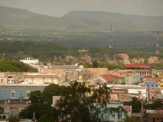 La Romana review map, republica dominicana