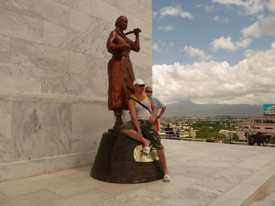 La Romana review map, republica dominicana