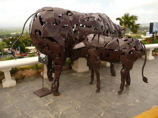 La Romana review map, republica dominicana