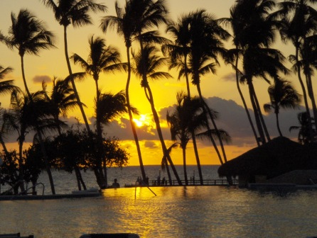 La Romana review map, republica dominicana