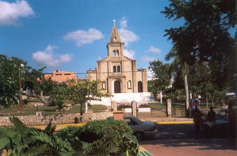 La Romana review map, republica dominicana