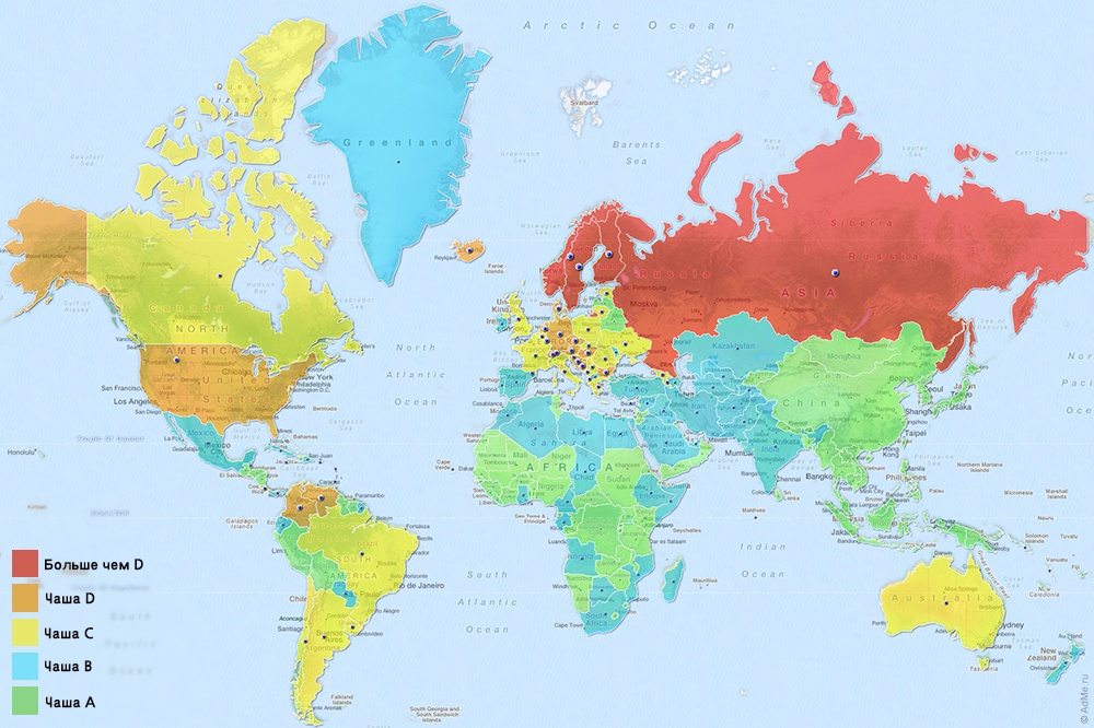 20 maps of the world, which is not taught in school