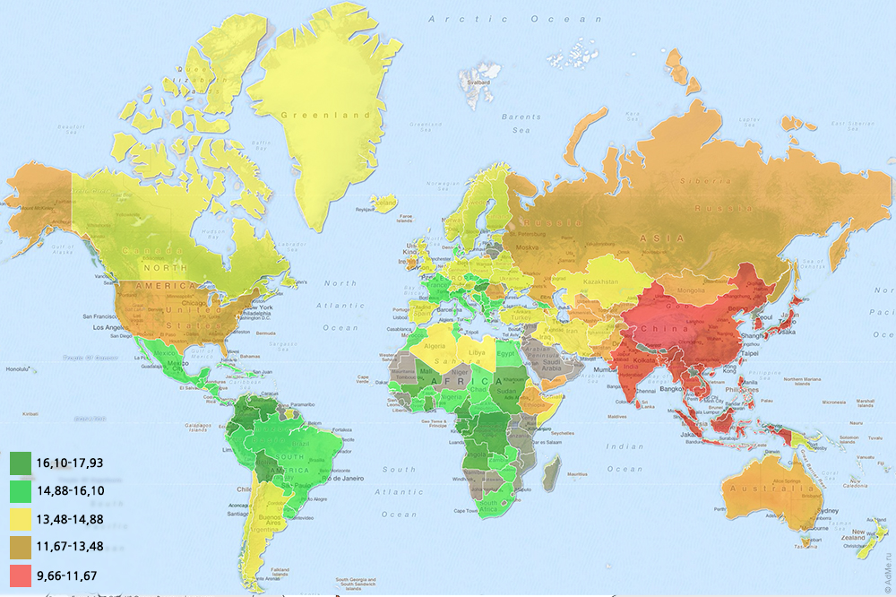 20 maps of the world, which is not taught in school