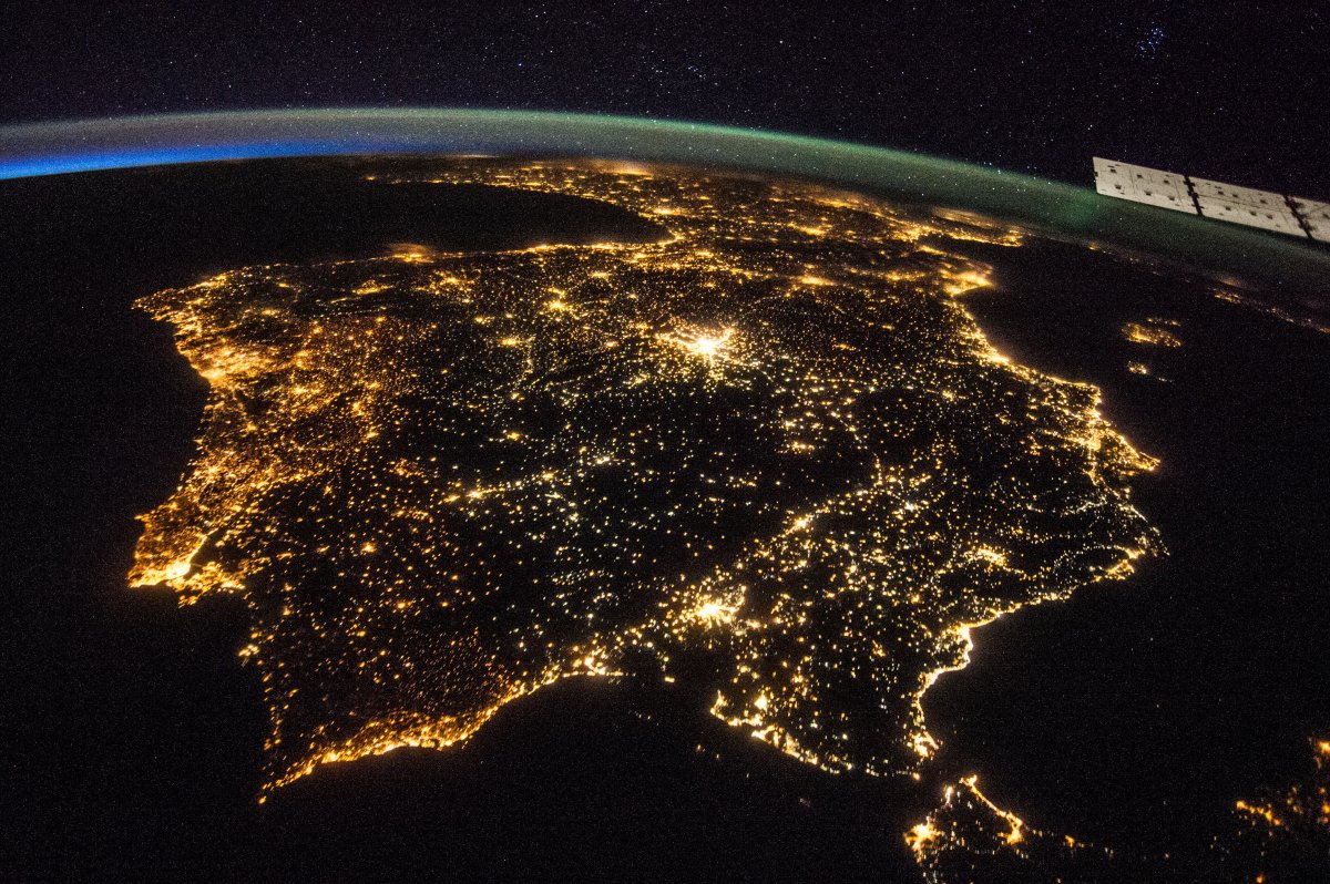 Impossible detailed views of Earth from space at night an day from Anton Balazh Gallery