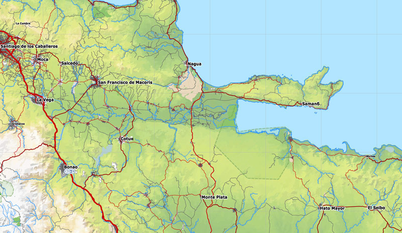 Pdf map Dominicana Haiti