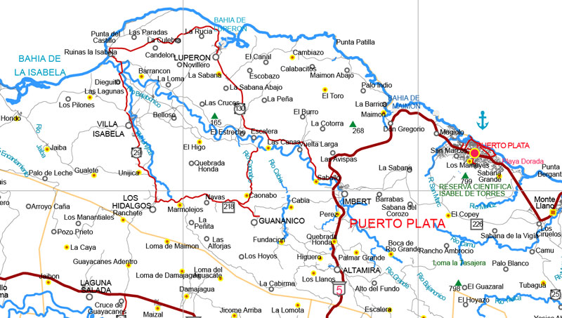 Pdf map Republica Dominicana Haiti
