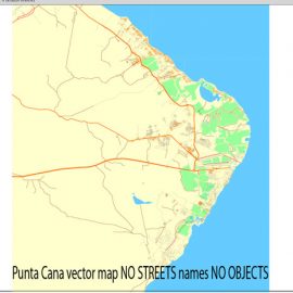 Editable map Spokane County City CDR