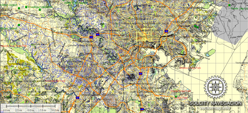 Pdf map Washington Baltimore PDF