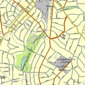 Pdf map Charlotte North Carolina PDF