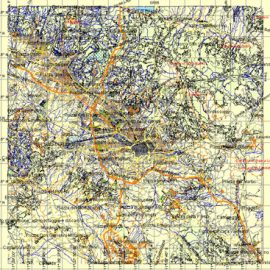 Pdf map Florentia Florence Firenze