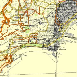 Street map Napoli