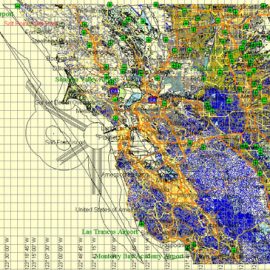 San Francisco Bay Map Atlas 100 parts California printable vector street map full editable City Plan Adobe Illustrator