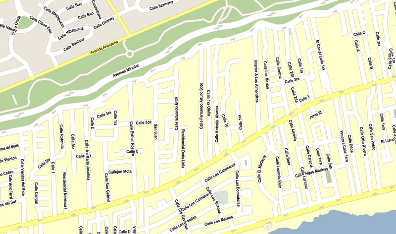 map Santo Domingo, Adobe Illustrator, Corel Draw, AutoCAD, design, architect
