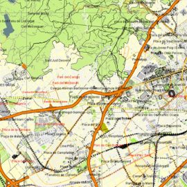 Pdf map Zaragoza Spain pdf