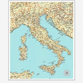 Illustrator map Florence Firenze Italy PDF