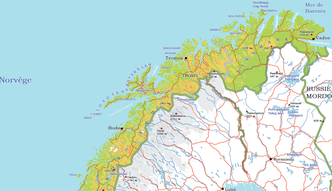 Норвегия карта с городами подробная. Норвегия на карте. Горы Норвегии на карте. Норвегия на карте Европы. Острова Норвегии на карте.