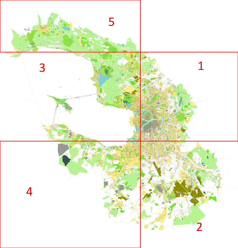 Pdf map Saint Petersburg Tampa CDR