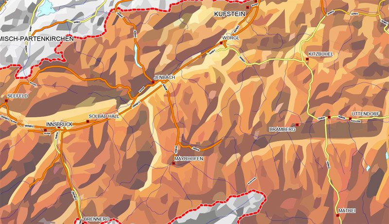 map_relief_roads_austria_ai_cdr_1