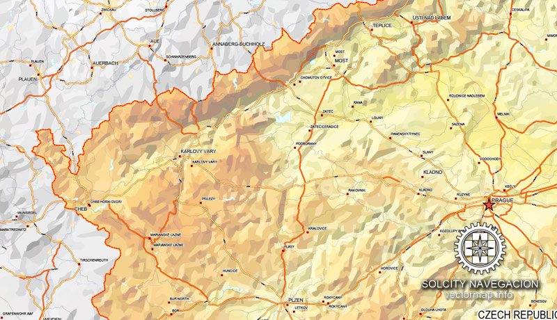 map_relief_roads_czech_republic_ai_cdr_1