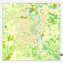 City plan Bordeaux PDF