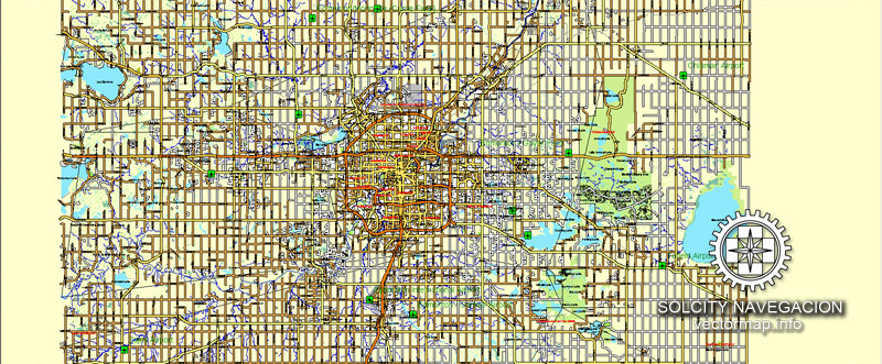 Pdf map Edmonton CA