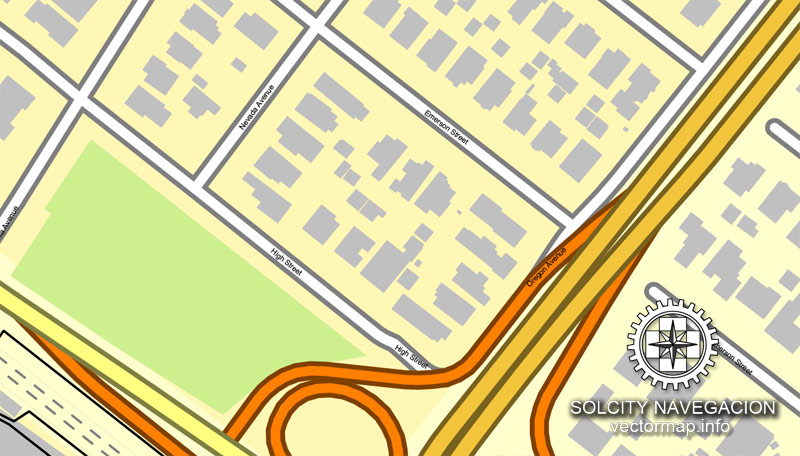 Pdf map Palo Alto Mountain View California ai