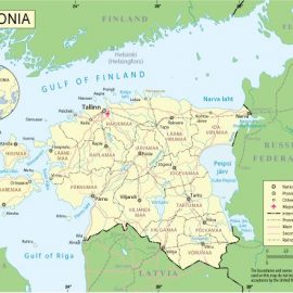 Illustrator map Gyumri Armenia PDF