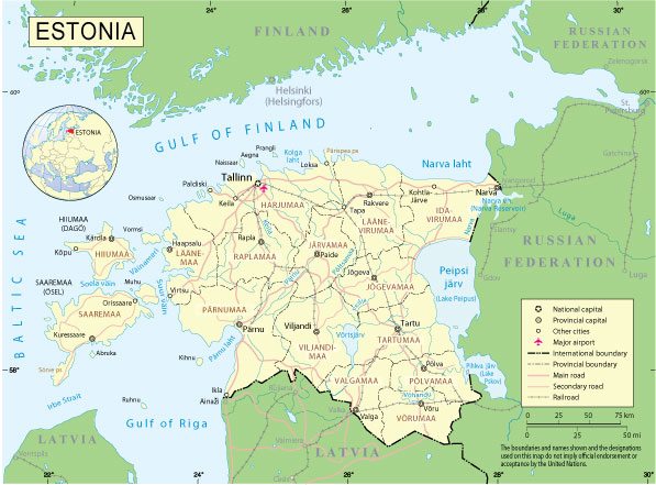 Estonia: Free vector map Estonia, Adobe Illustrator, download now maps vector clipart