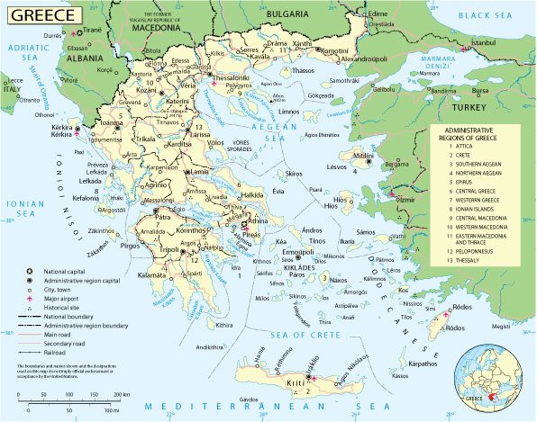 Greece: Free vector map Greece, Adobe Illustrator, download now maps vector clipart