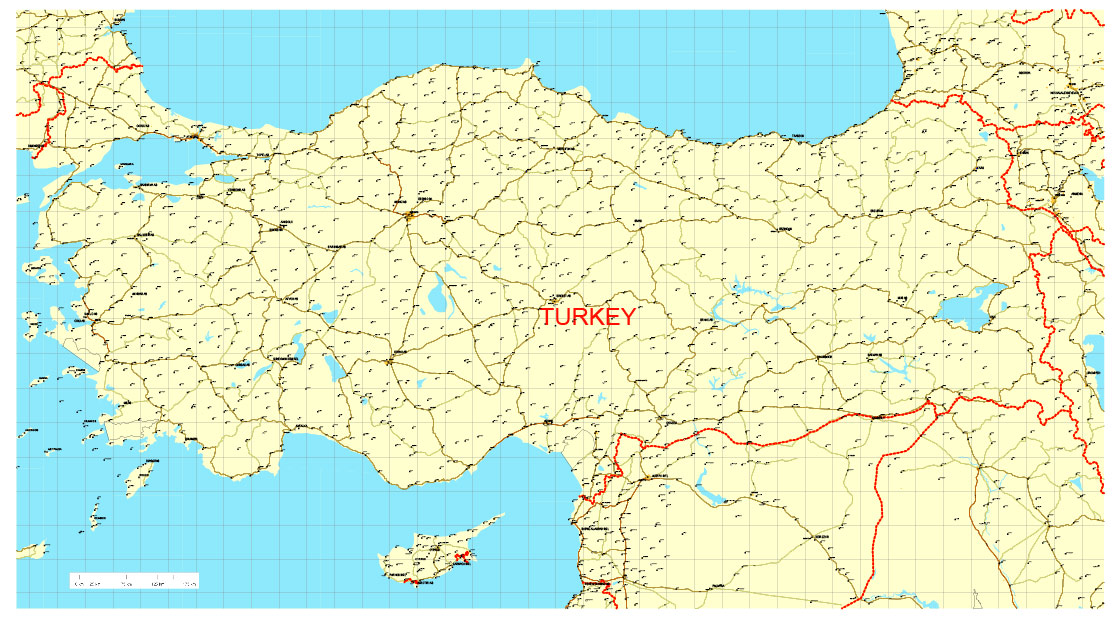 Turkey: Free vector map Turkey, Adobe Illustrator, download now maps vector clipart