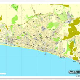 Street map Brighton UK PDF