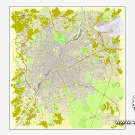Street map Belgium Administrative PDF