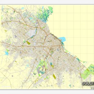 Vector map Buenos Aires