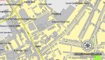 Cambridge UK Great Britain printable vector street map: City Plan full ...