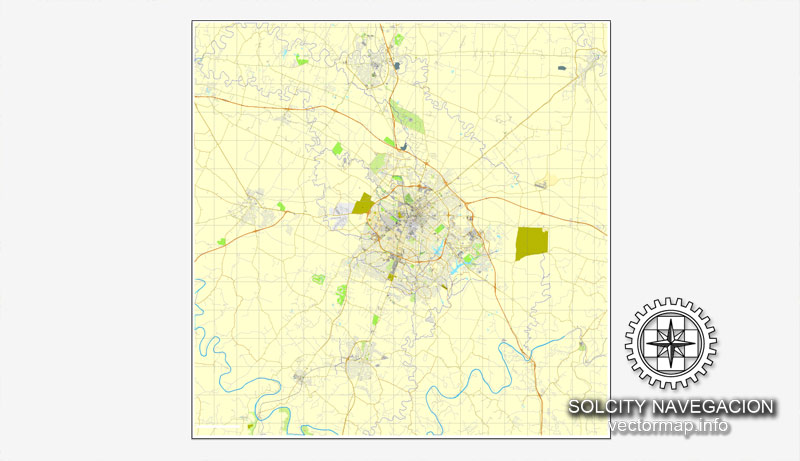 Printable Map Of Lexington Ky