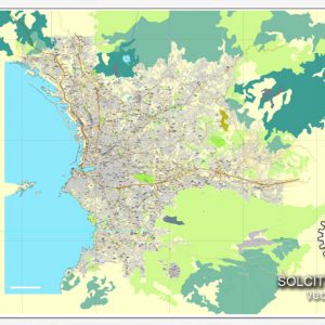 Street map Marseille Metro France PDF