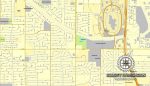 Phoenix, Arizona, US printable vector street City Plan map, full editable, Adobe illustrator