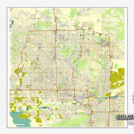 Pdf map Phoenix Arizona PDF