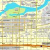 Vector map Spokane County City CDR